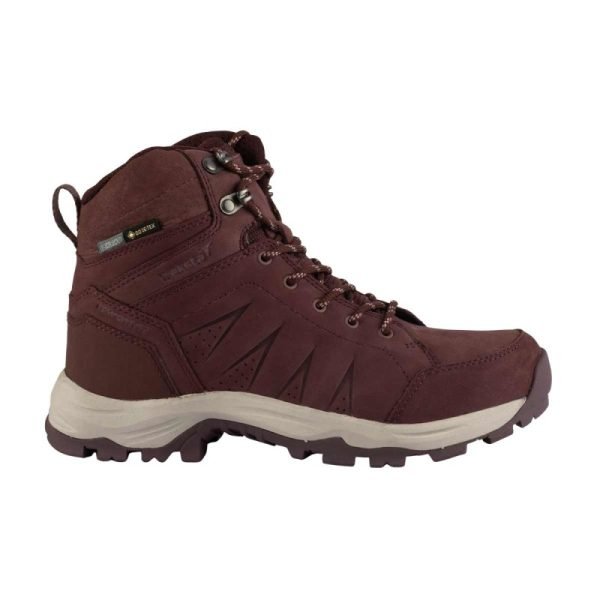 Bota Sandnes gris en nobuk, con GoreTex y suela Hypergrip con tecnología Ice-Lock