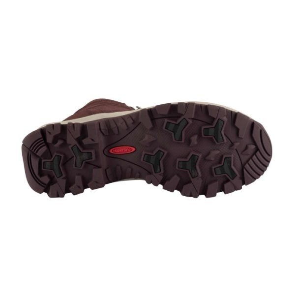 Bota Sandnes gris en nobuk, con GoreTex y suela Hypergrip con tecnología Ice-Lock
