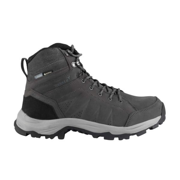 Bota Sandnes gris en nobuk, con GoreTex y suela Hypergrip con tecnología Ice-Lock